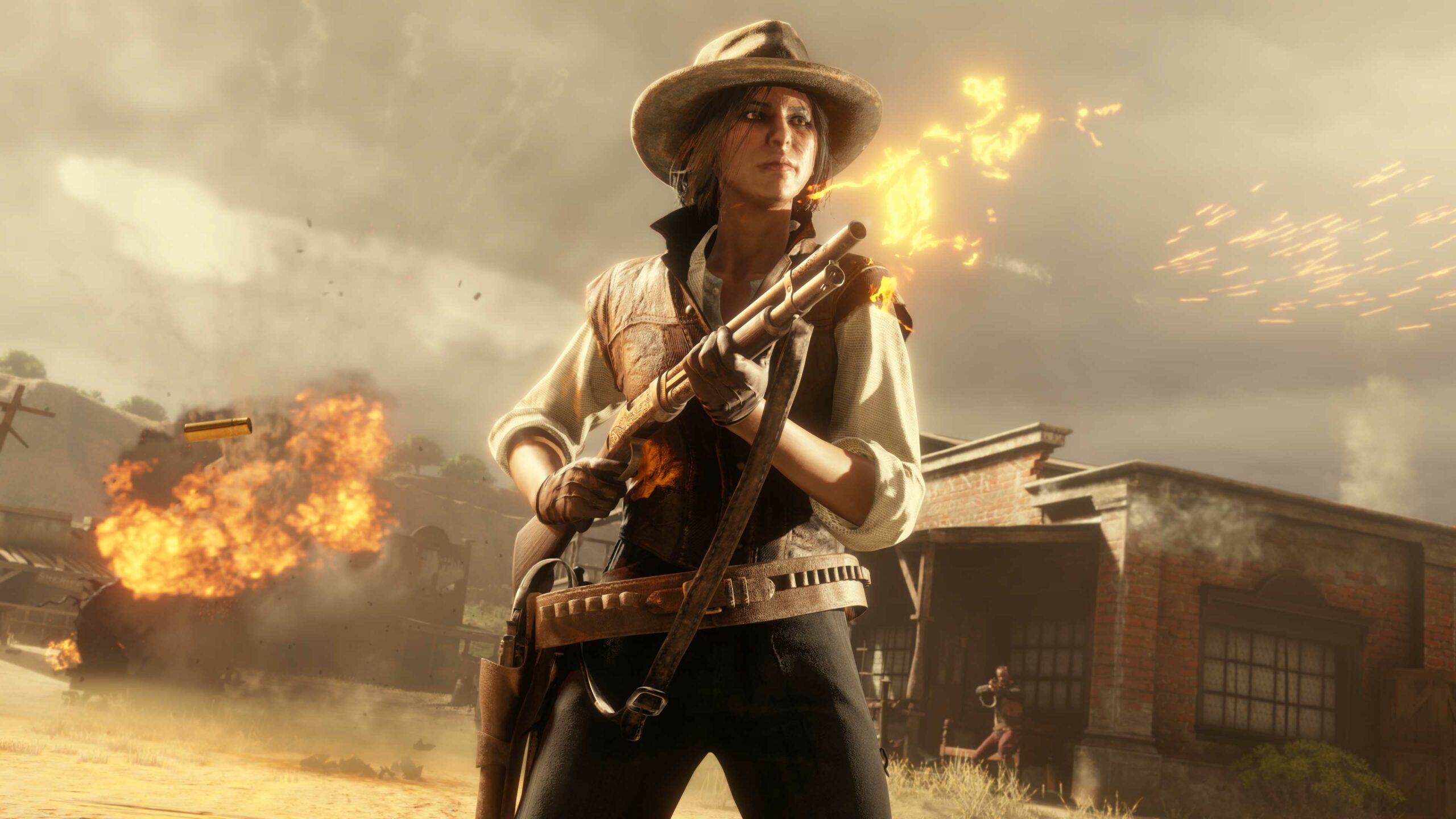 imagem de um personagem de Red Dead Online