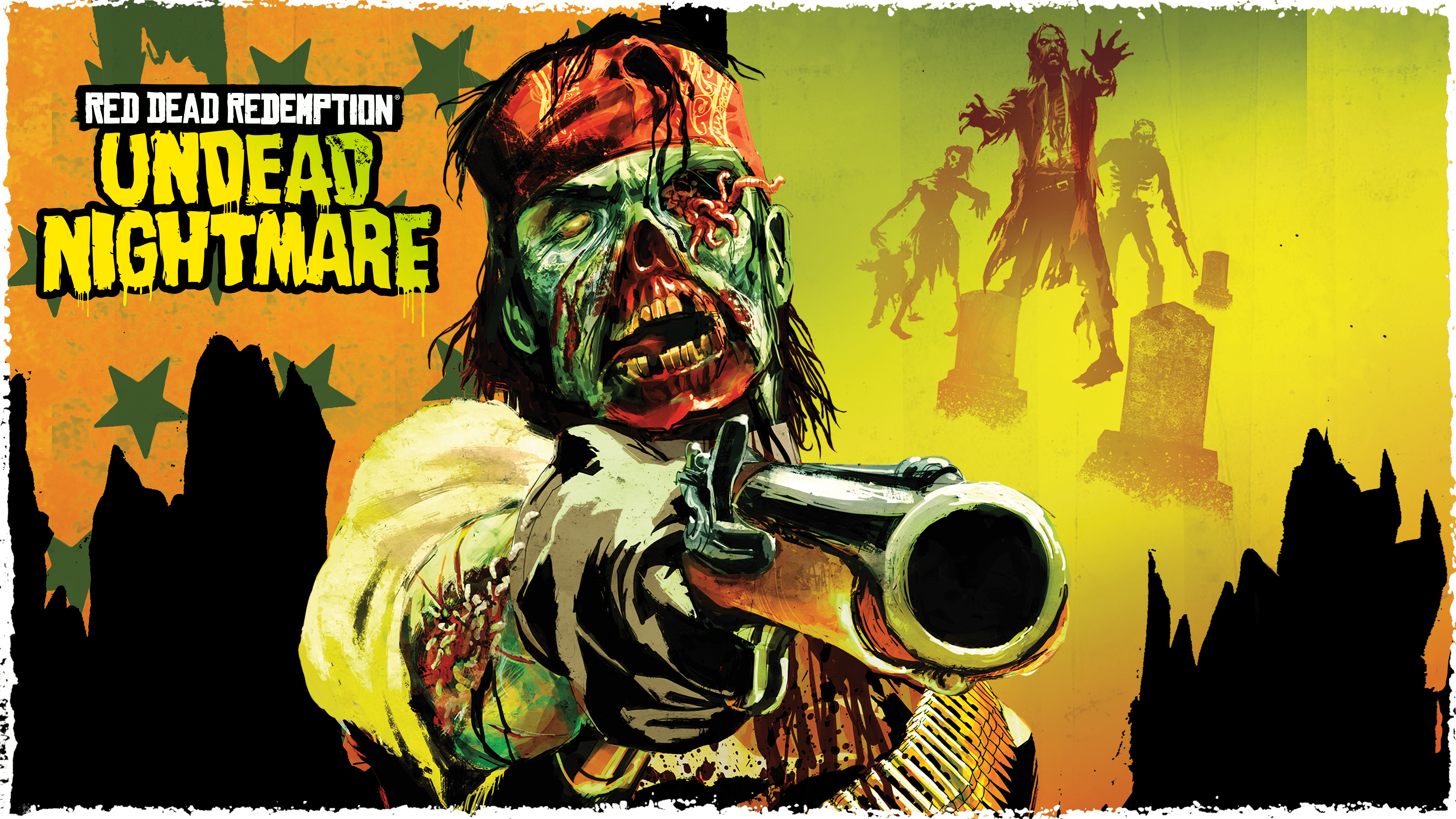 Arte e logotipo de Red Dead Redemption Undead Nightmare