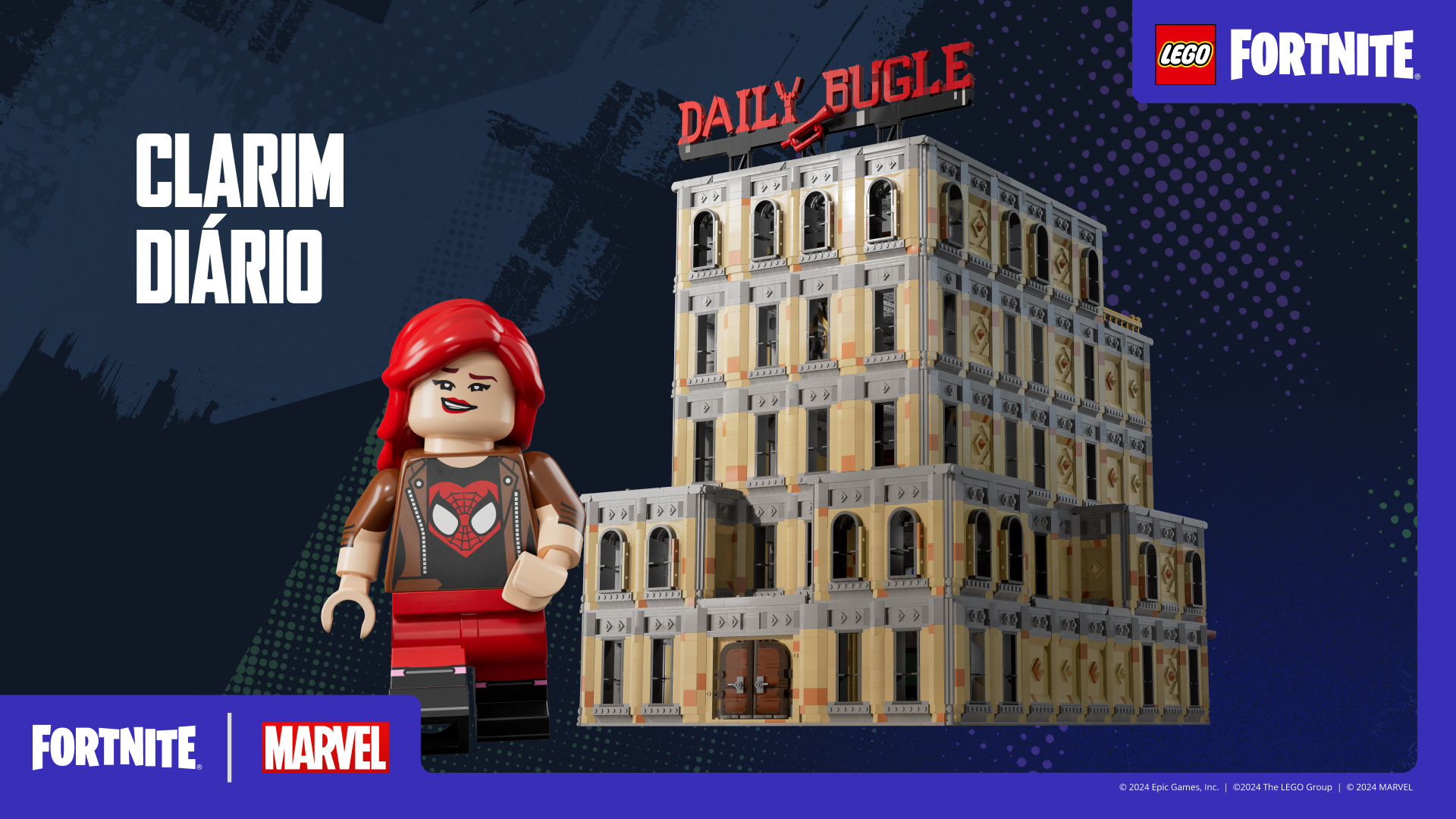 Daily Bugle Marvel Build Lego Fortnite PT