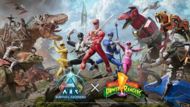 ARK: Survival Ascended Power Rangers