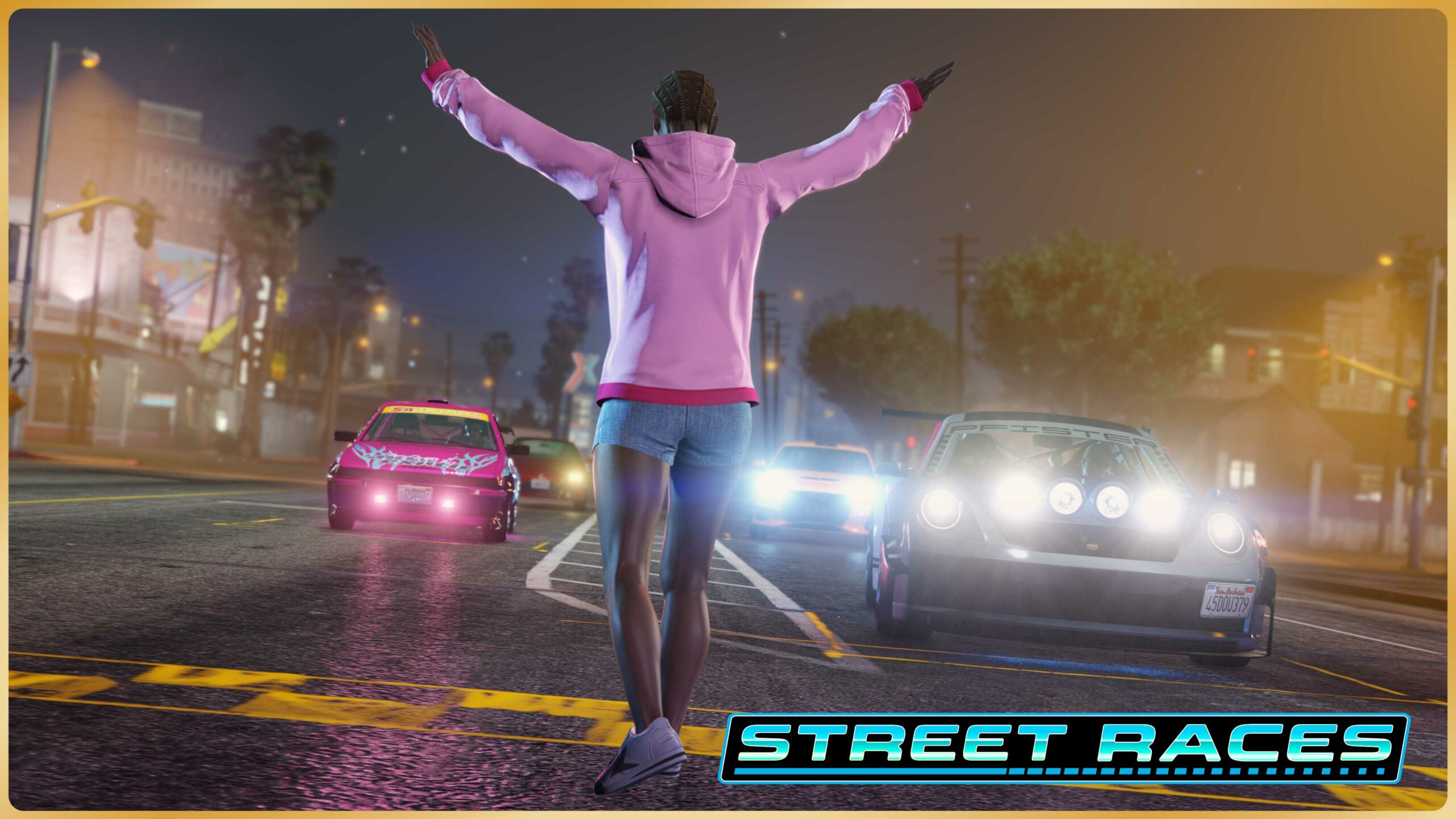 imagem das Corridas de Rua no GTA Online