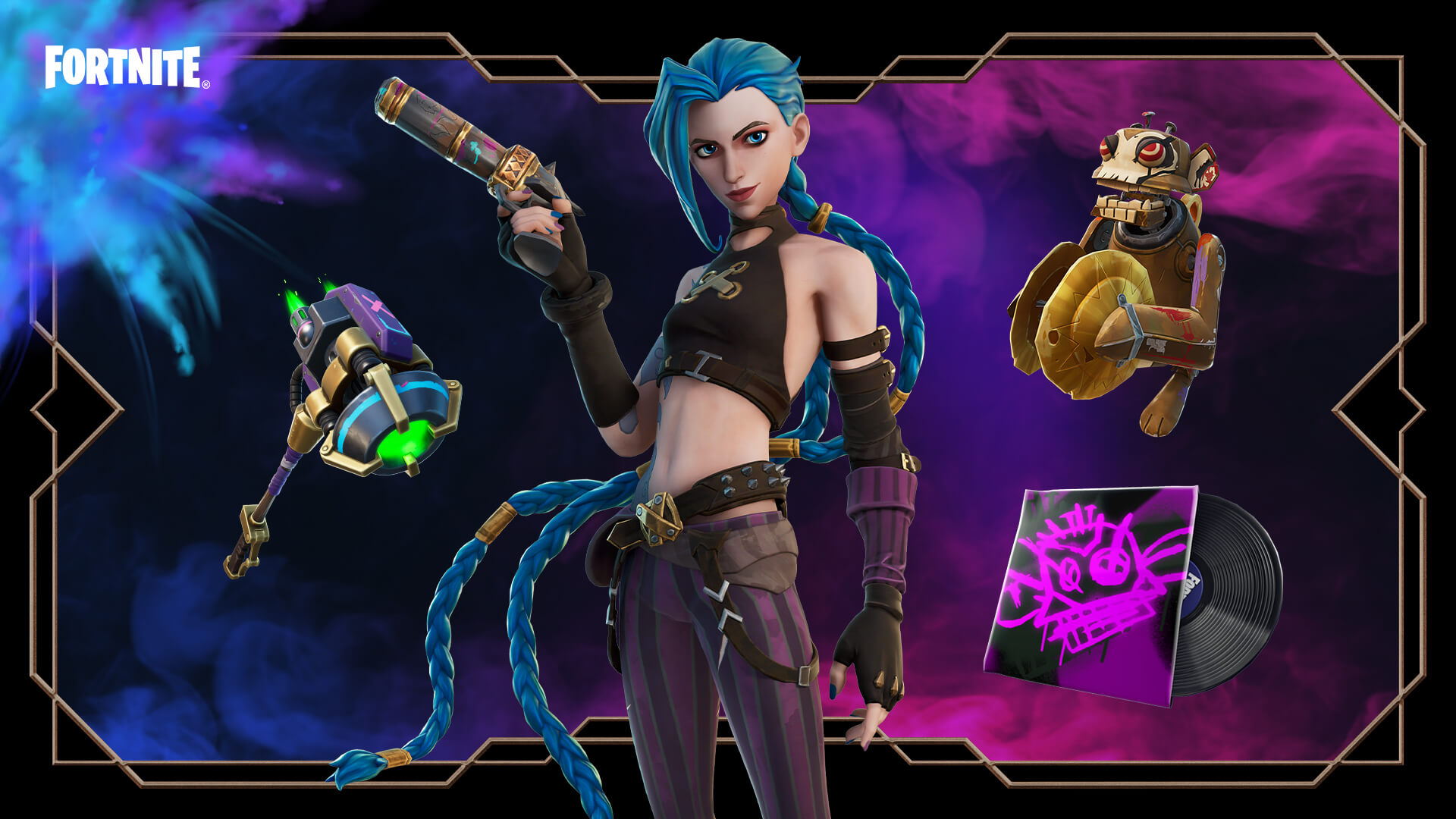 Fortnite Arcane Jinx Outfit