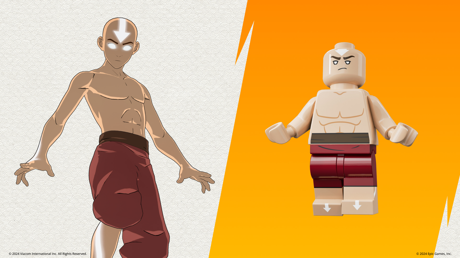 Fortnite Avatar State Aang Outfit