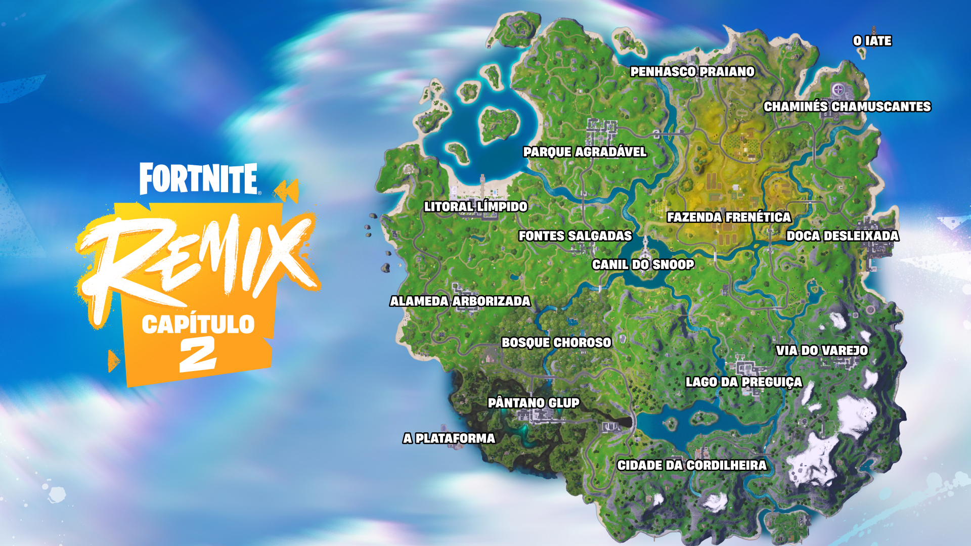 Fortnite Battle Royale Chapter 2 Remix Map Pt