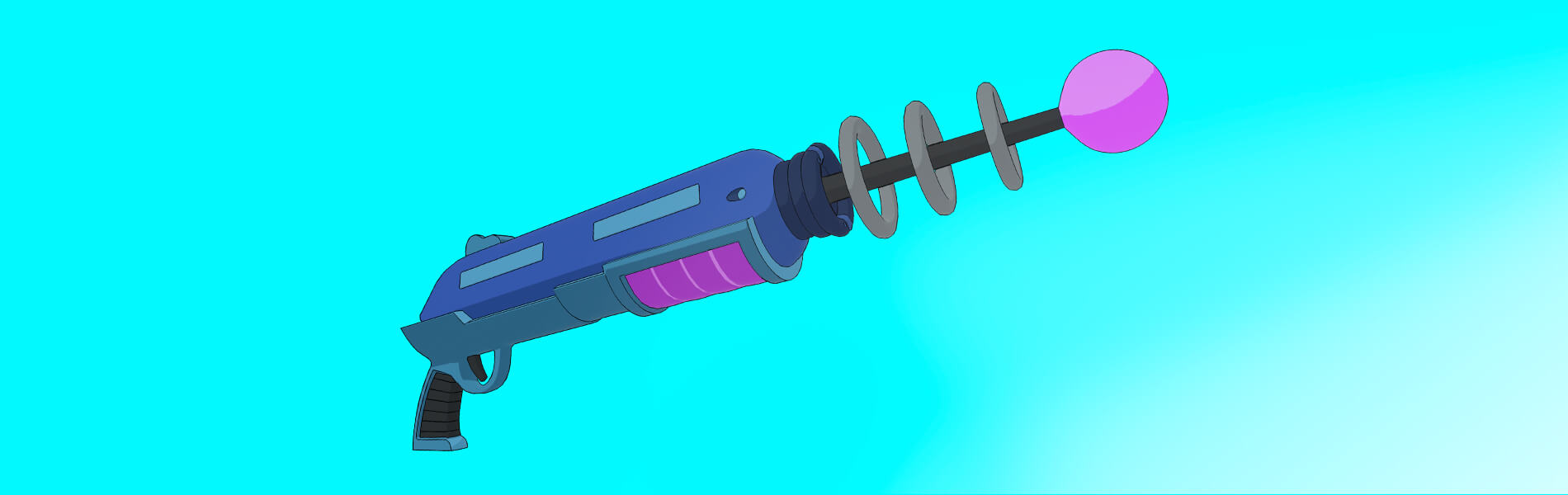 Fortnite Bender’s Shiny Metal Raygun