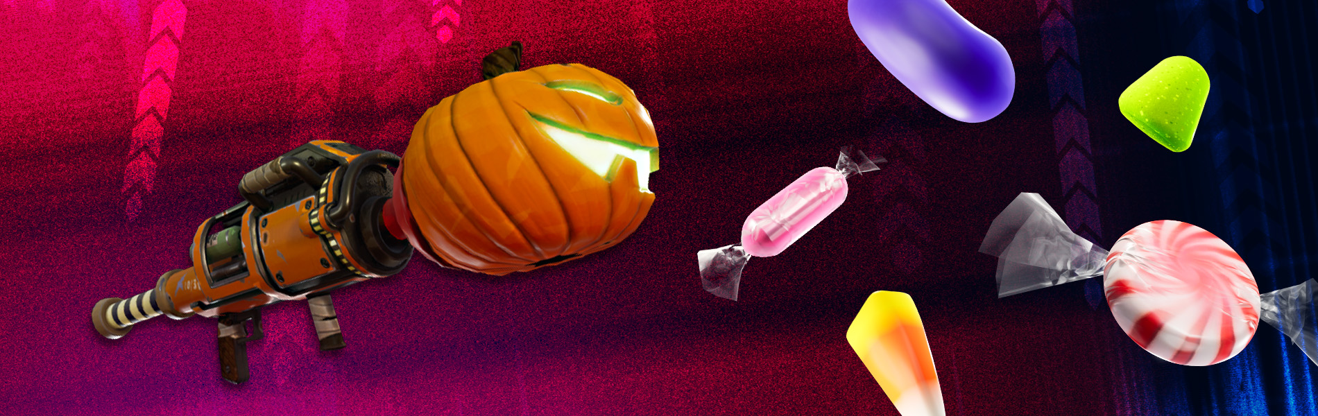 Fortnite Candy and Pumpkin Launcher