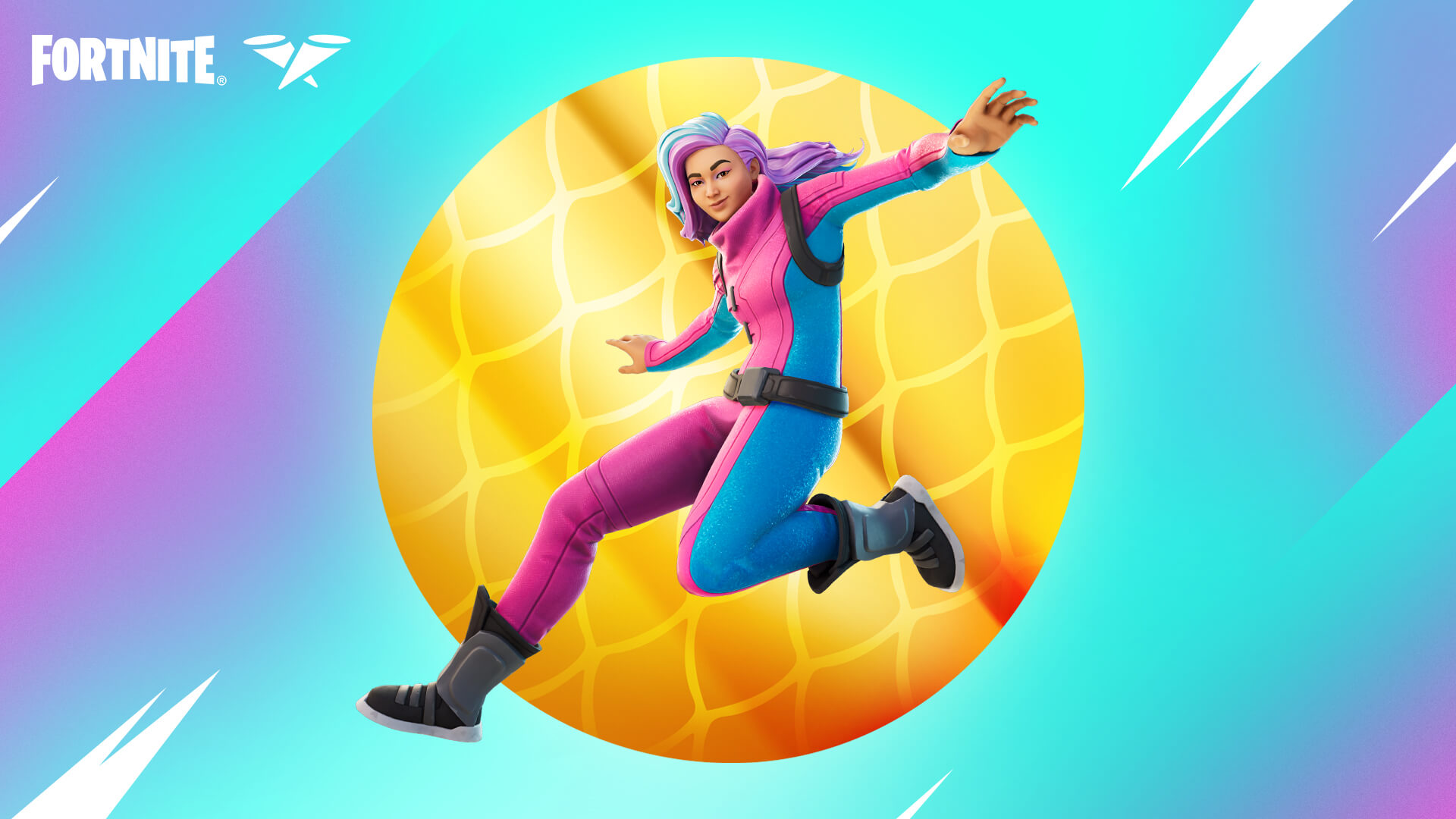 Fortnite Chloe Kim Pink Poppies Style