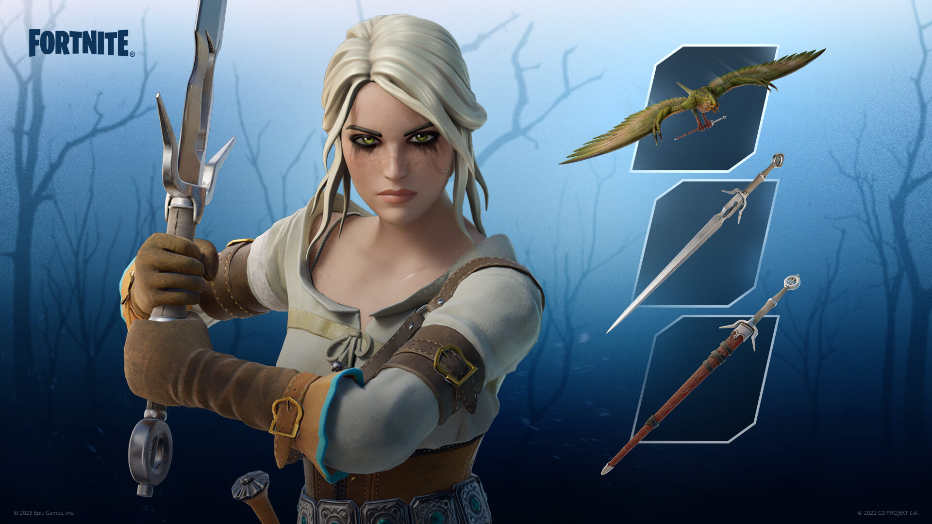 Fortnite Ciri Outfit And Items