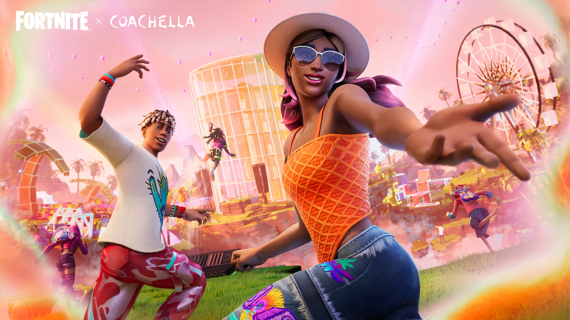 Fortnite Coachella Island Loading Screen