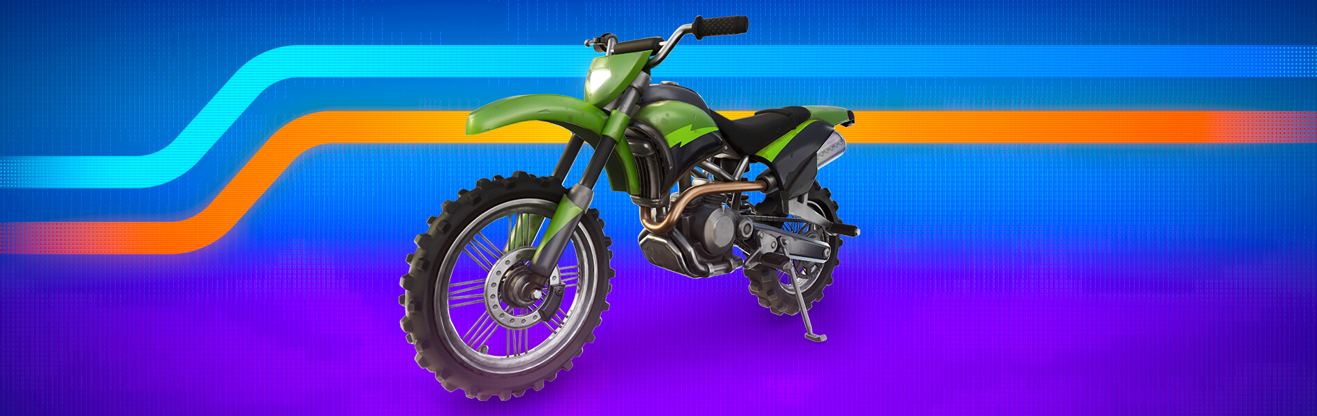 Moto de Motocross do Fortnite