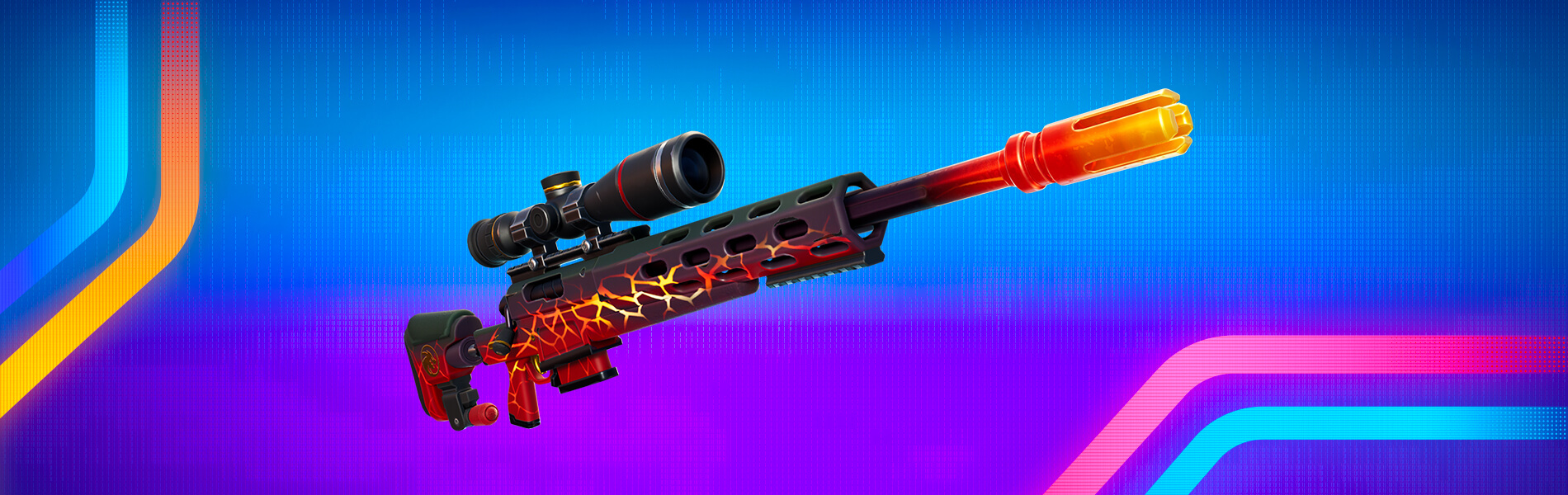 Rifle de Precisão Sopro do Dragão do Fortnite