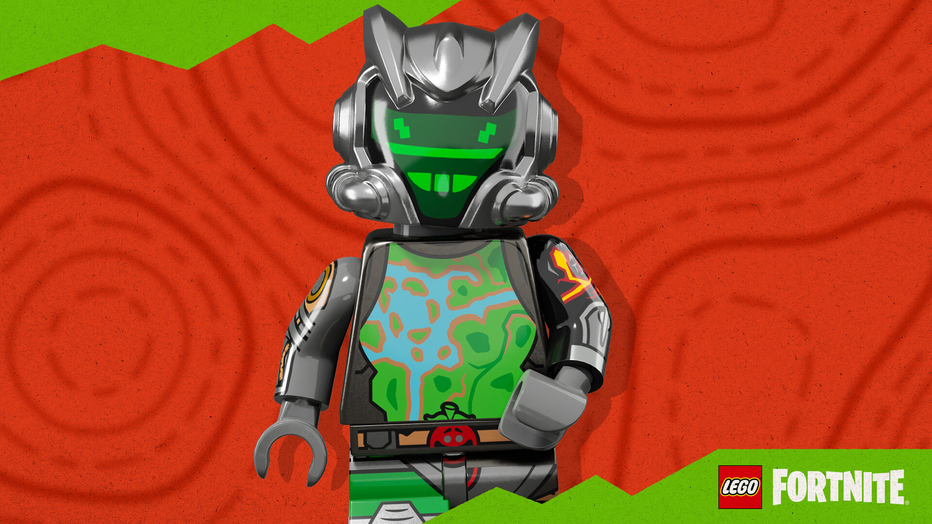 Fortnite Eco Outfit LEGO Style