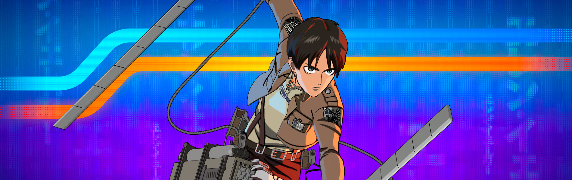 Traje Eren Jaeger do Fortnite