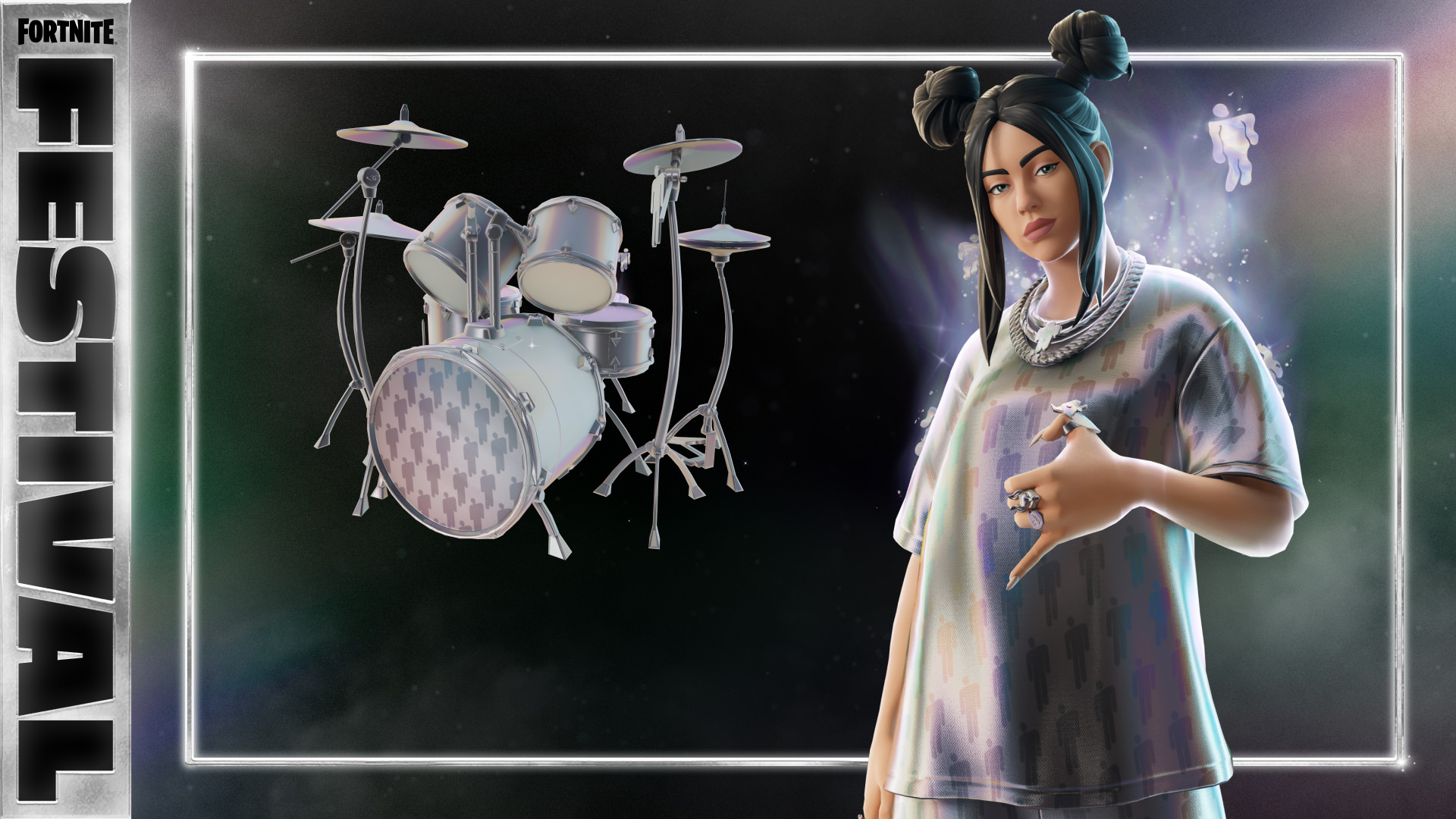 Fortnite Festival Platinum Icons Billie Eilish Bundle