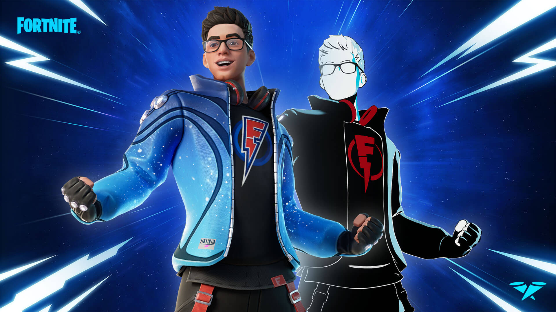 Traje Flakes Power do Fortnite