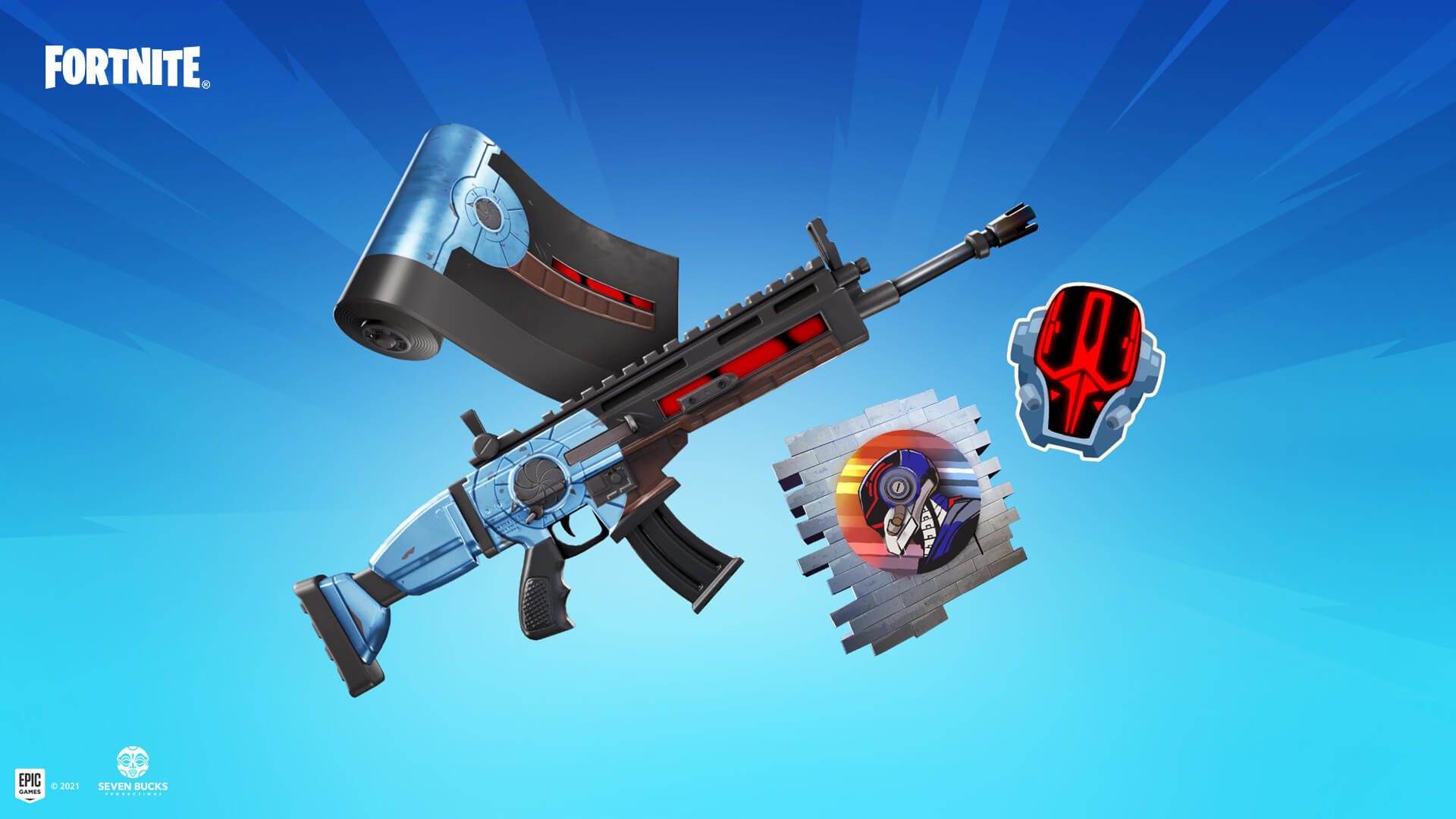 Fortnite Foundation's Fortune Emoticon, True Foundation Spray, and Foundational Wrap