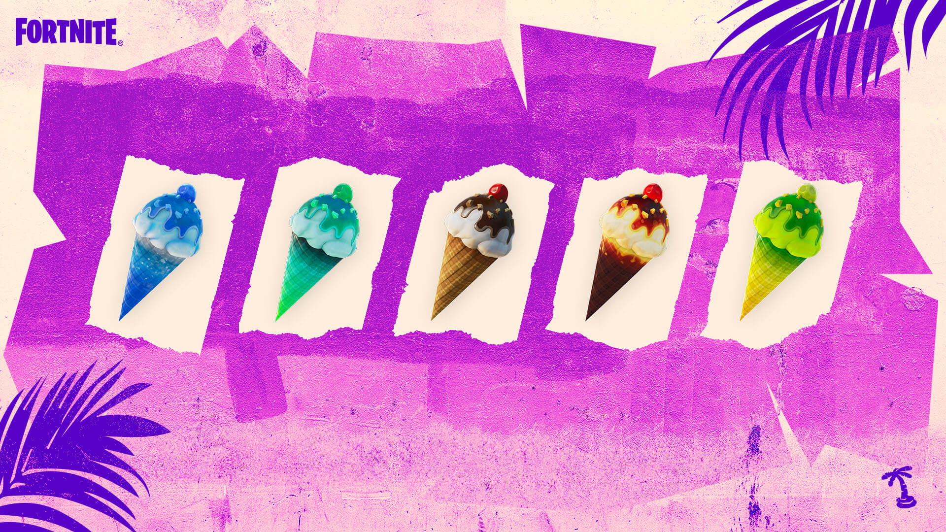 Fortnite Frozen Ice Cream Cones