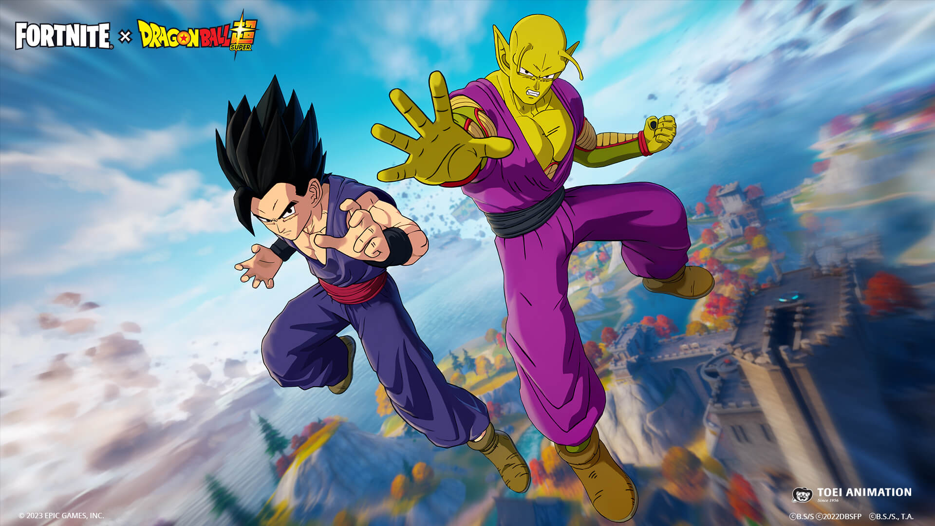 Fortnite Gohan & Piccolo Loading Screen