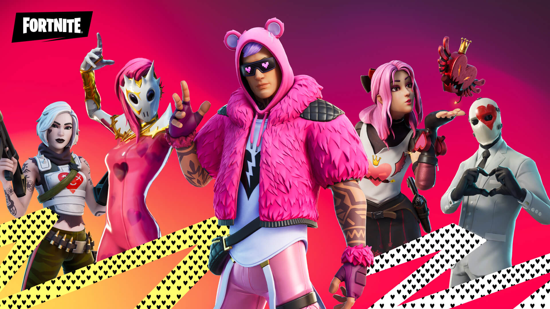 Fortnite Hearts Wild Valentine's Items