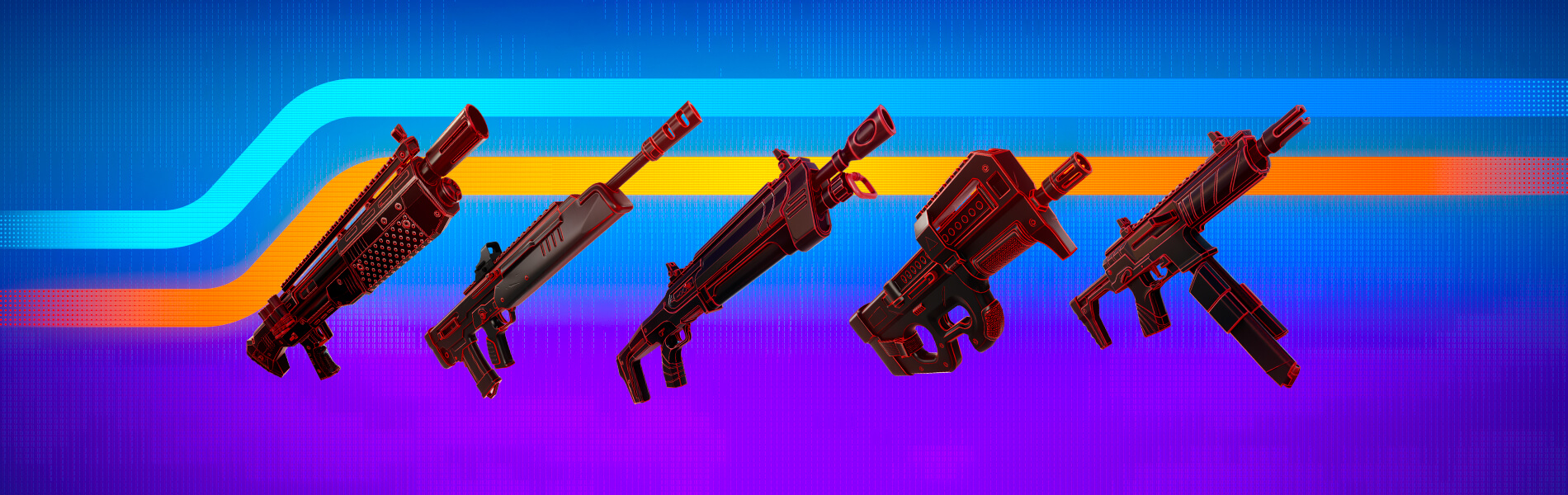 Armas Exóticas Roubadas do Fortnite