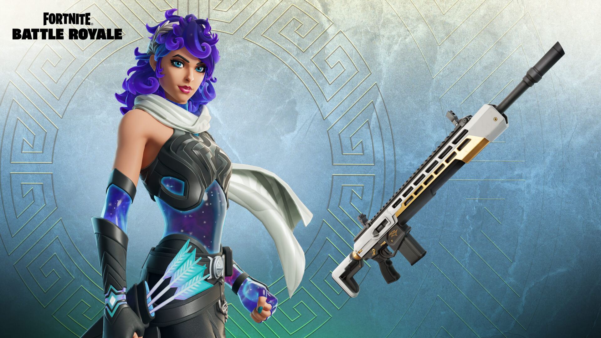 Rifle A.E. Caçada Lunar do Fortnite