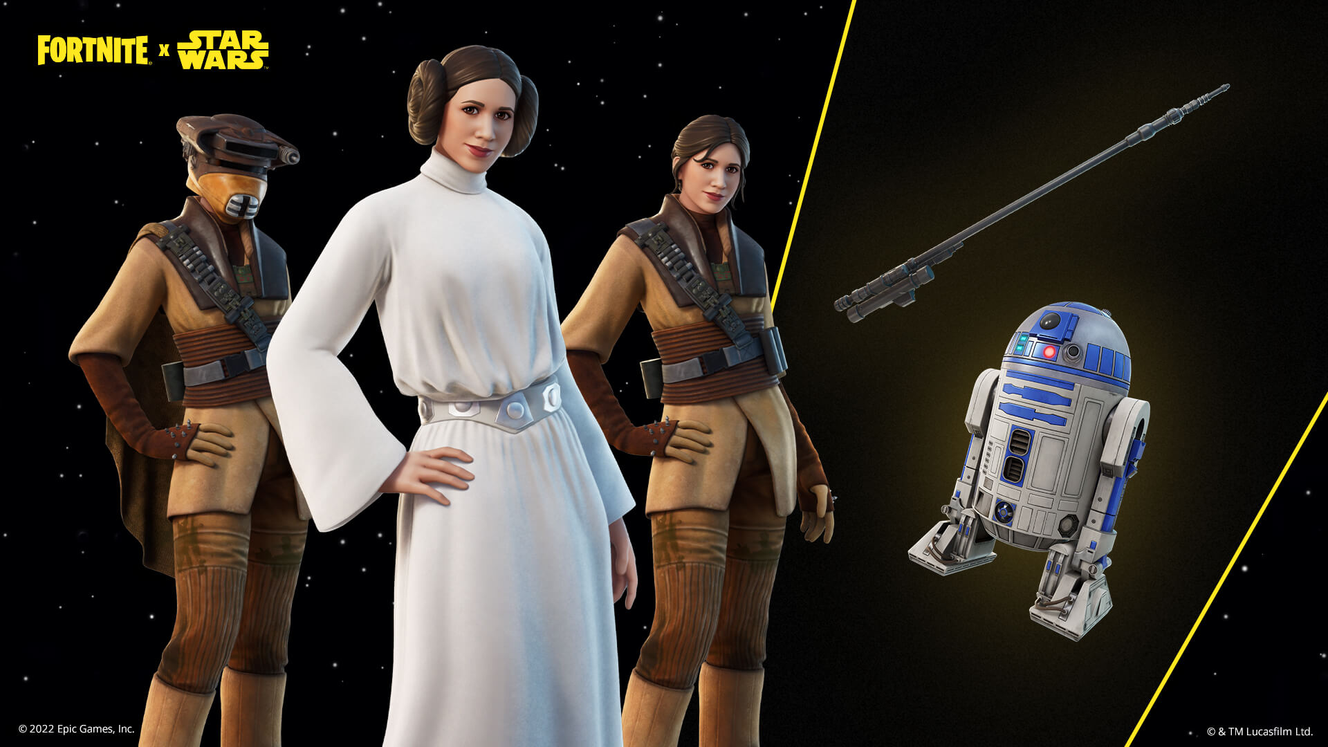 Fortnite Leia Organa Original Trilogy Items