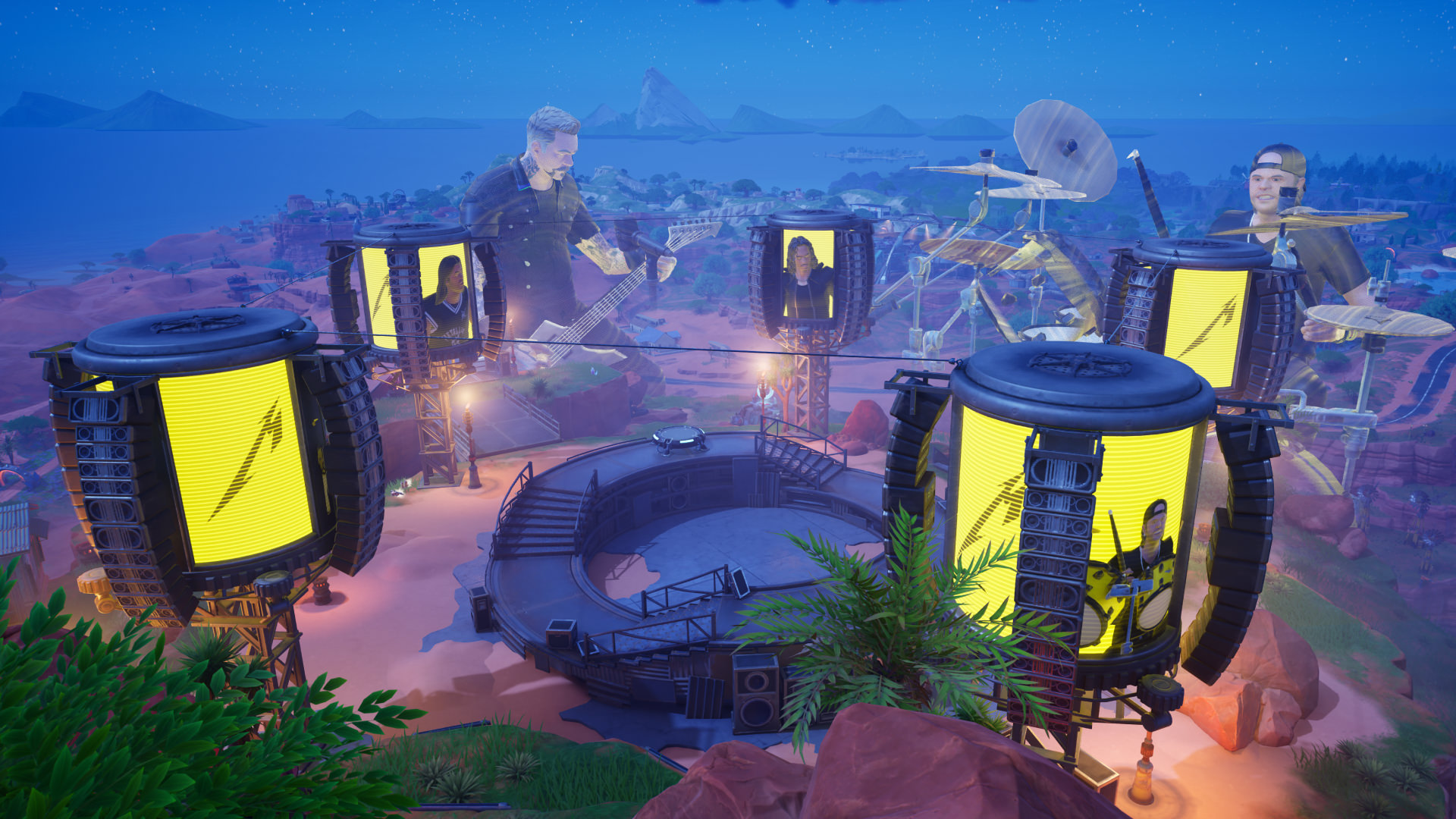 Fortnite Metallica Loot Island