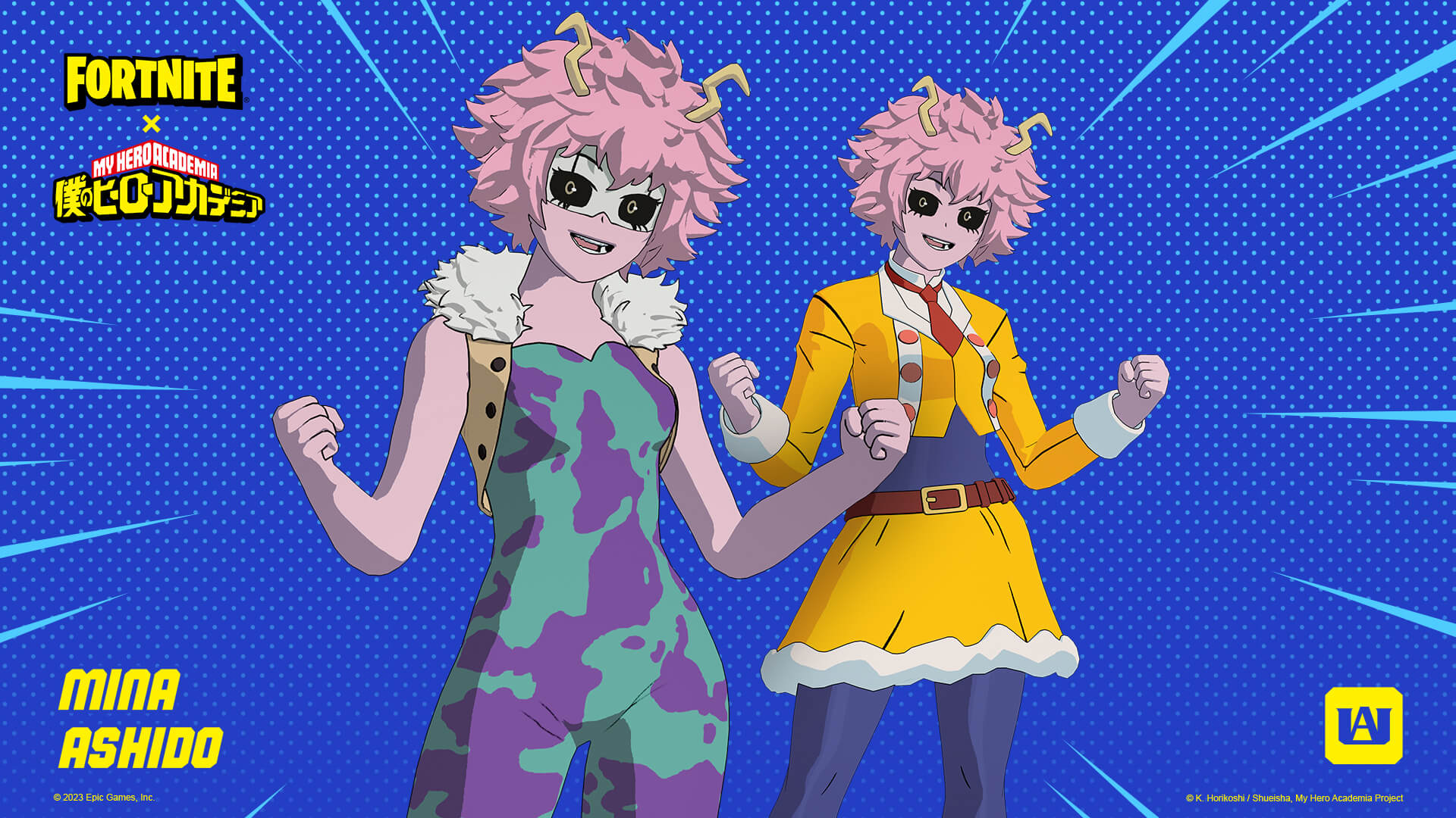 Fortnite Mina Ashido Outfit