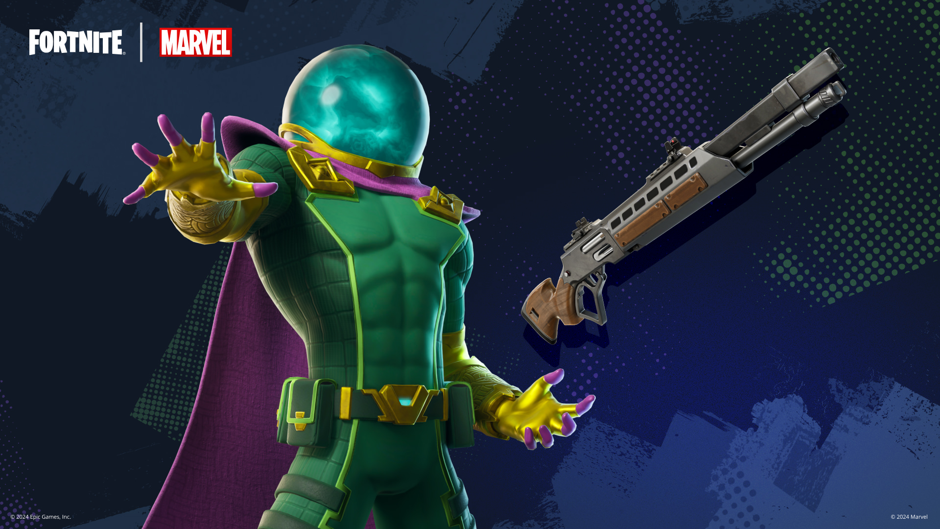 Fortnite Mysterio And Sovereign Shotgun