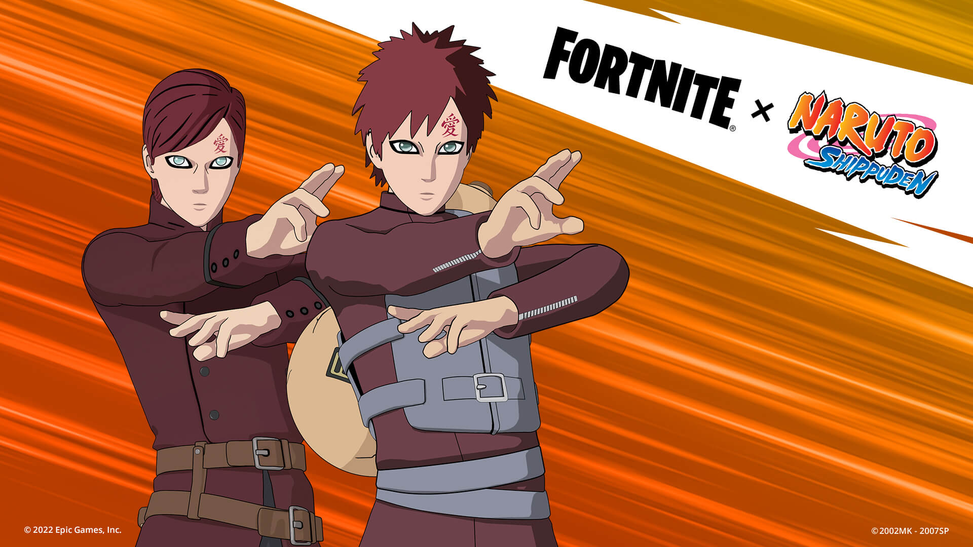 Gaara de Naruto no Fortnite