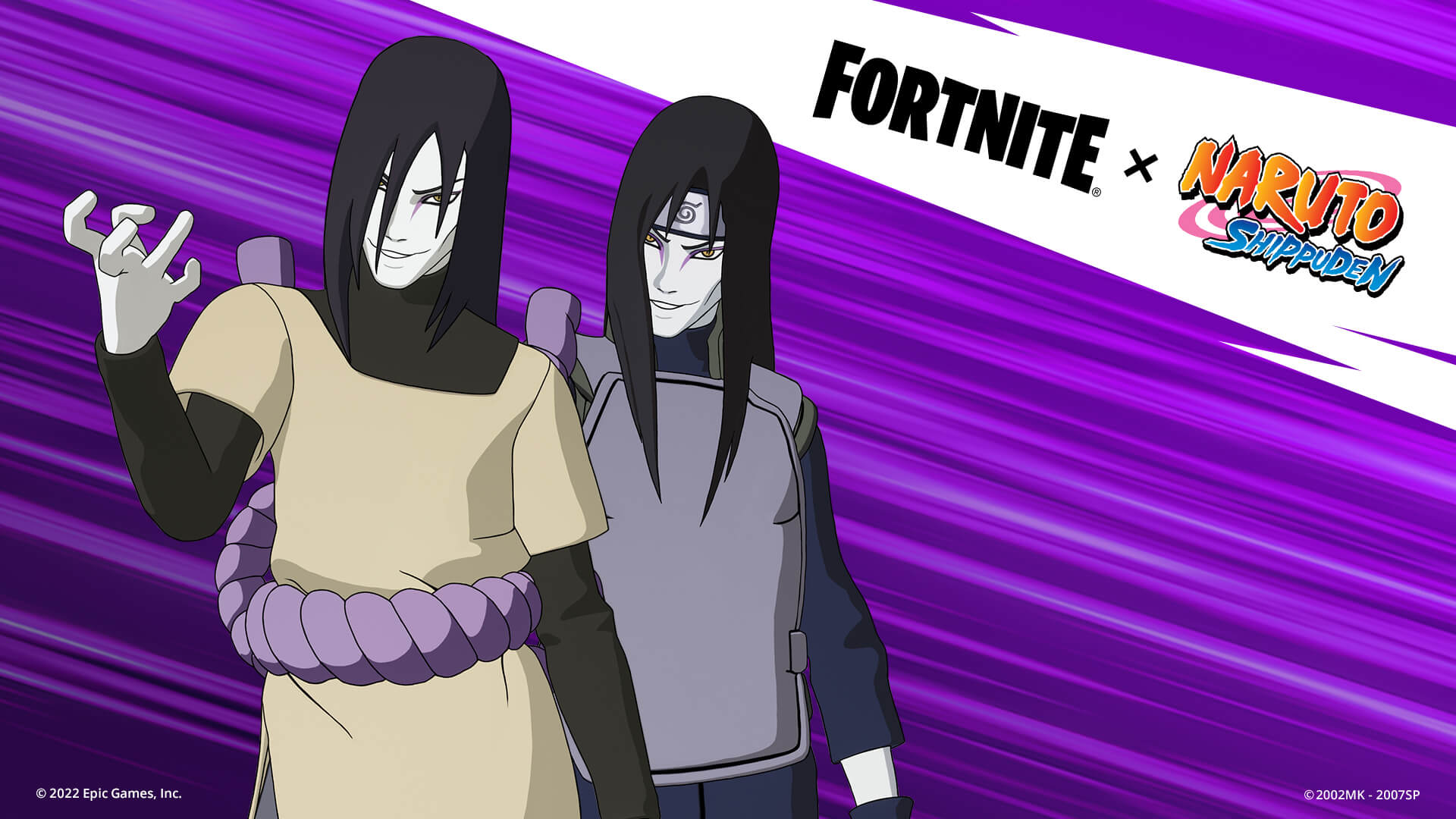 Orochimaru e Manda de Naruto no Fortnite