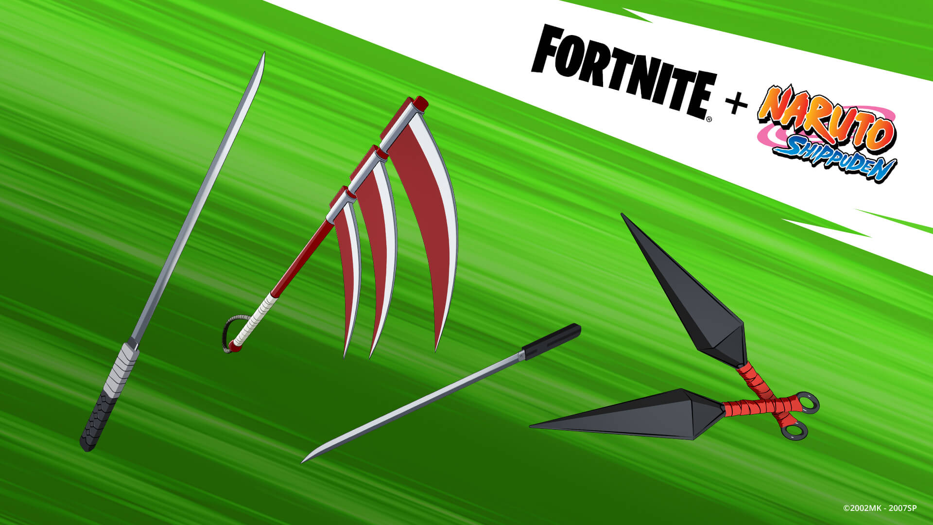 Picaretas de Naruto do Fortnite