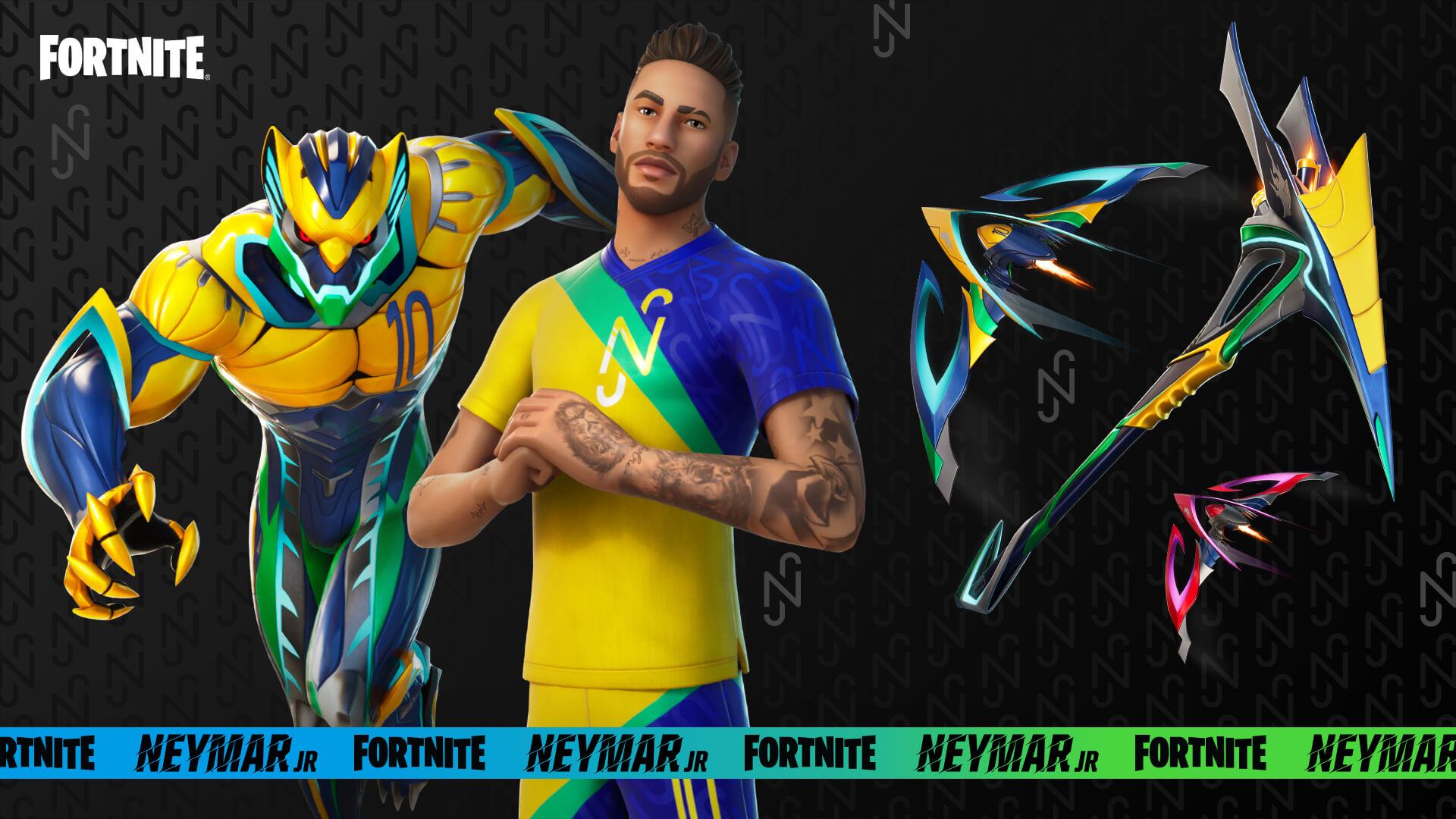 Fortnite Neymar Jr Epic Quest Rewards