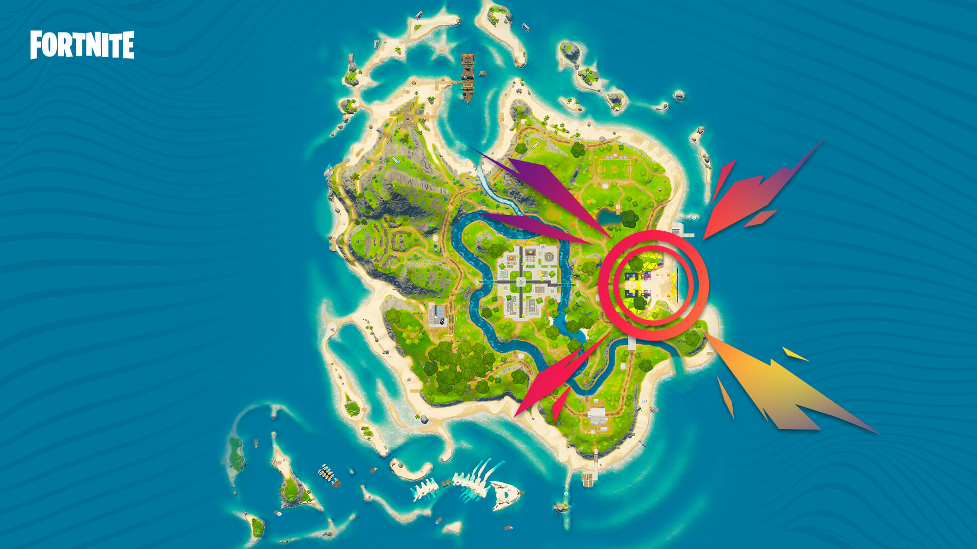 Fortnite Party Royale Main Stage Location