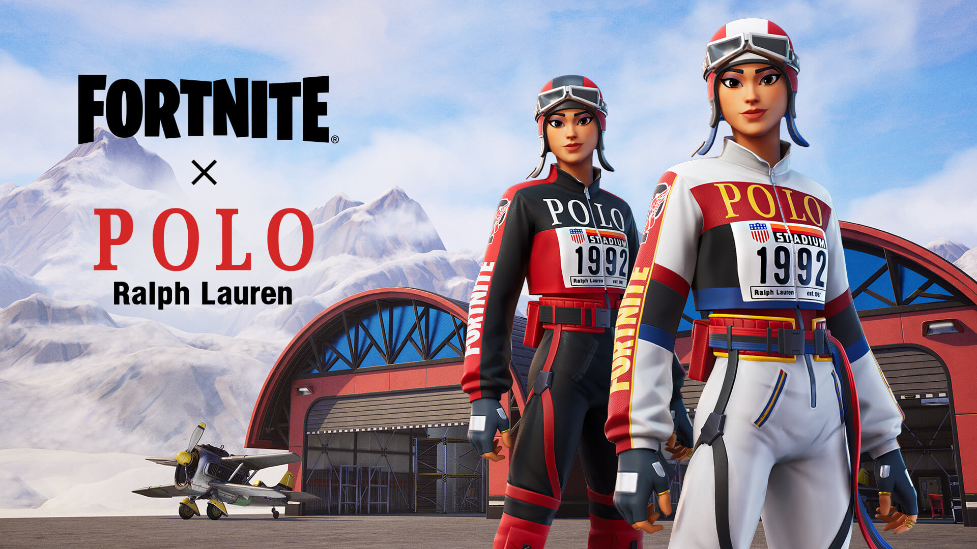 Traje Prodígio do Polo do Fortnite