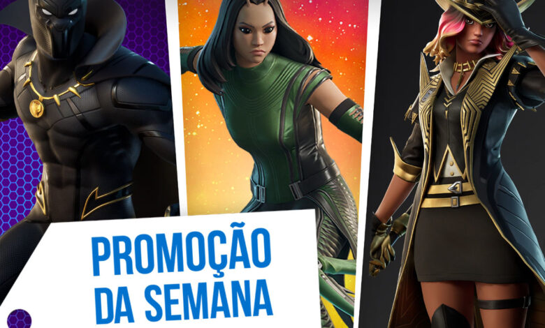 Fortnite Pacotes de Fortnite na Promoção da Semana