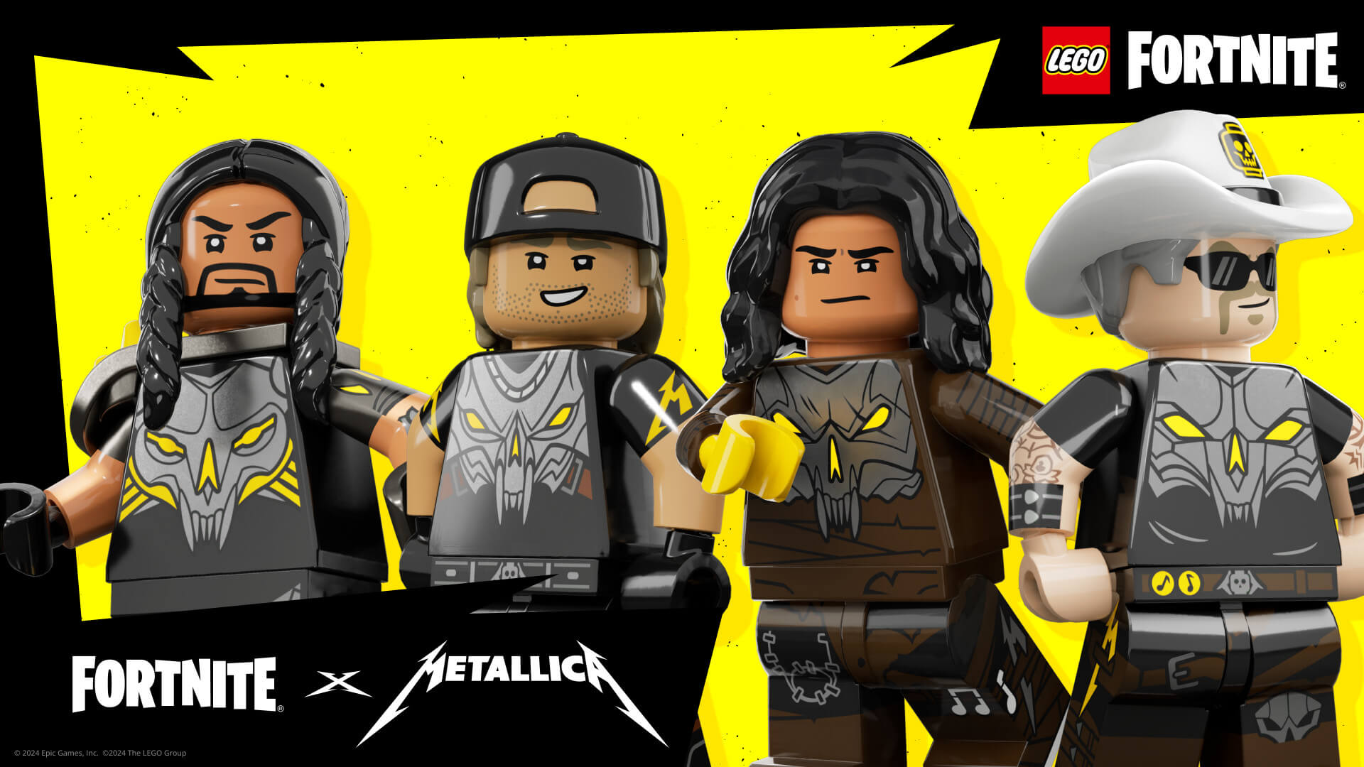 Estilos LEGO de Puppet Master do Metallica no Fortnite