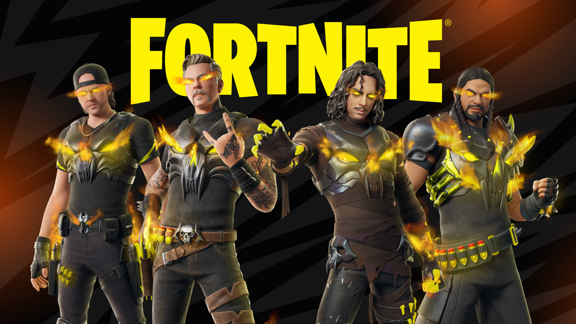 Trajes de Puppet Master do Metallica no Fortnite