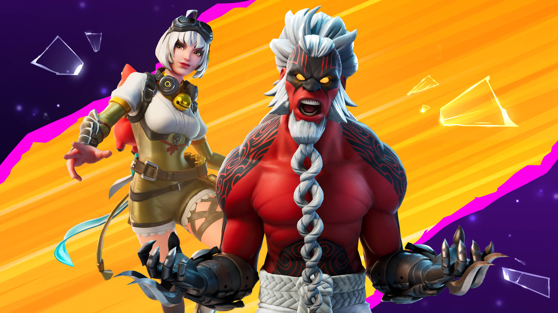 Fortnite Razor And Kurohomura Png