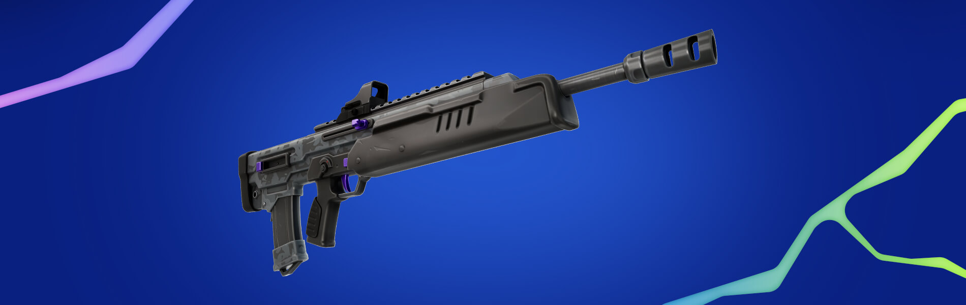 Rifle de Assalto Olho Vermelho do Fortnite