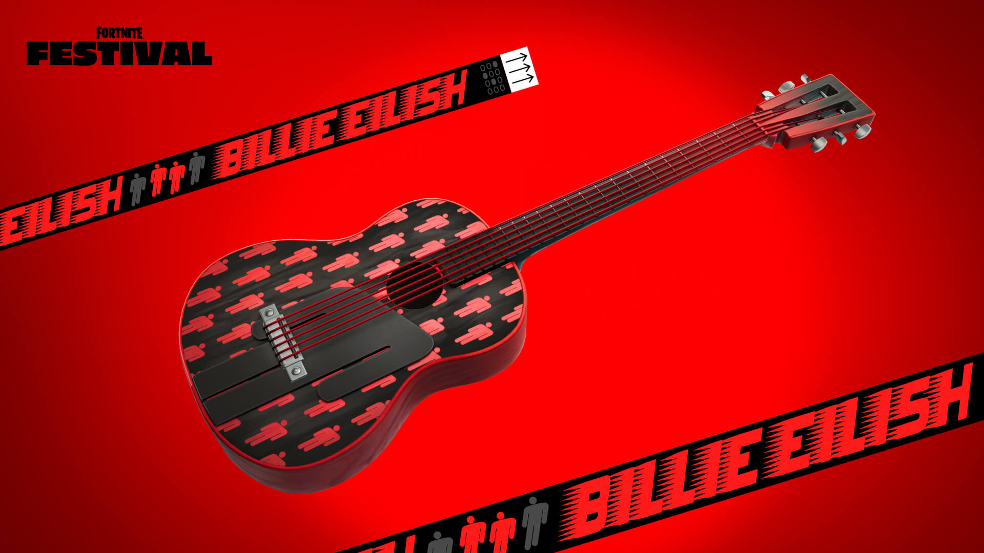 Fortnite Red Guitar