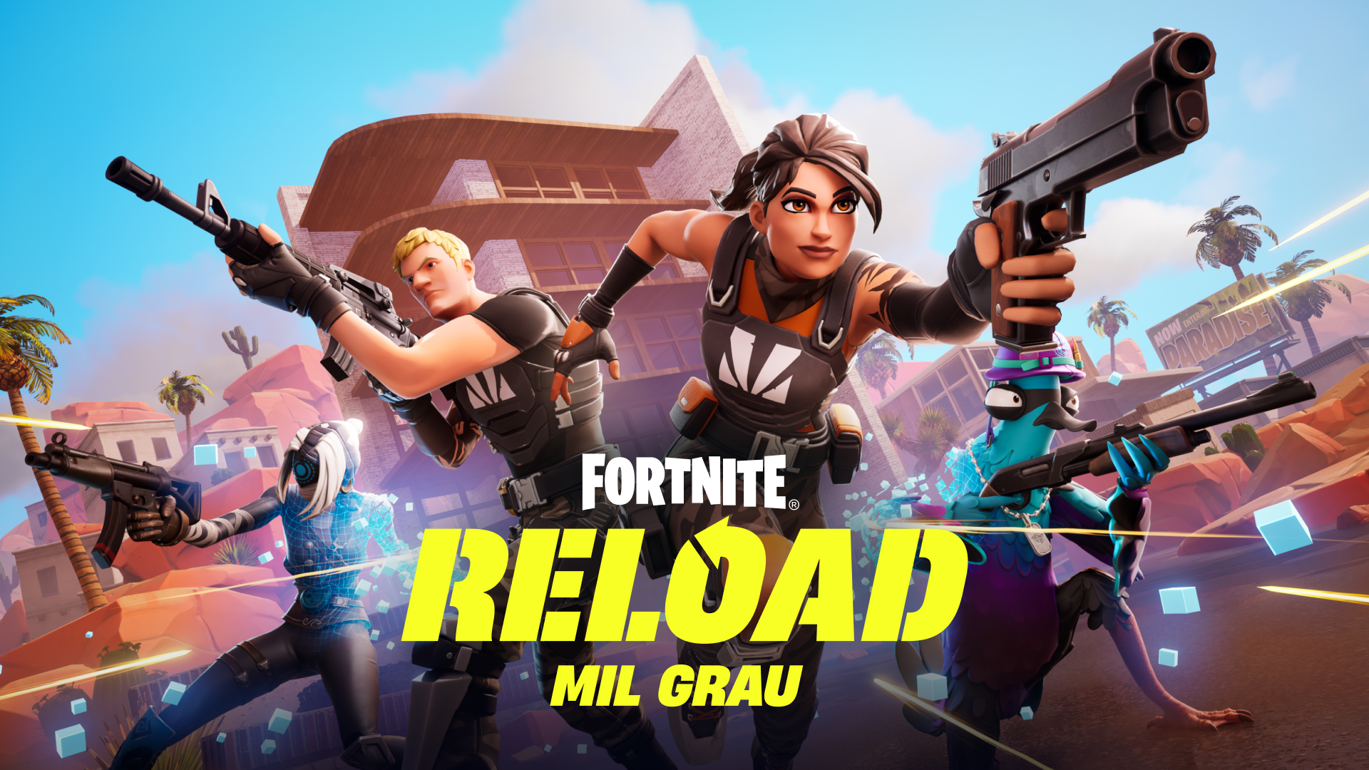 Fortnite Reload Desert Drop PTBR