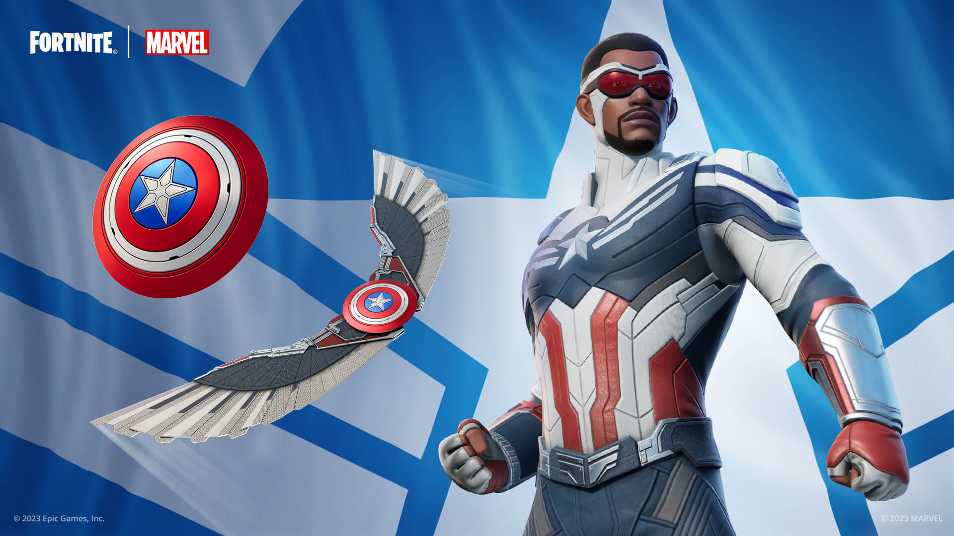 Fortnite Sam Wilson Captain America