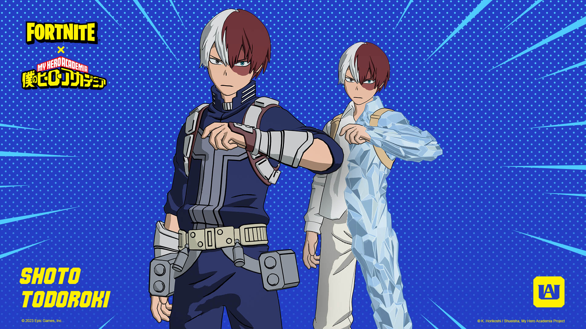 Fortnite Shoto Todoroki Outfit