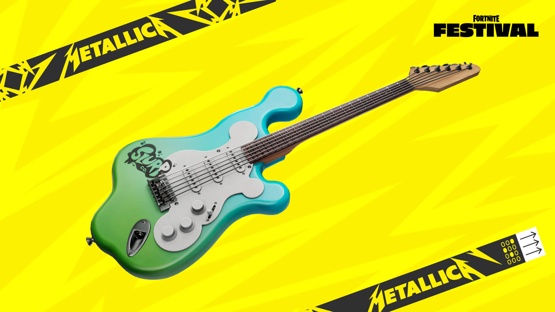 Guitarra Acorde Glup do Fortnite