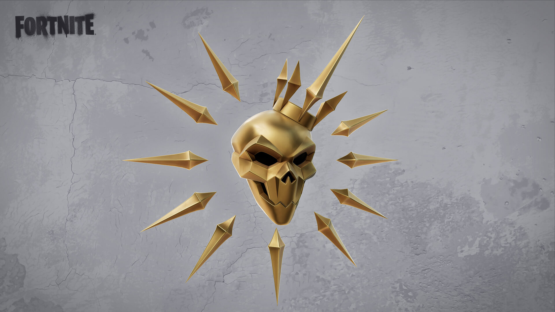 Fortnite Solid Skull Back Bling