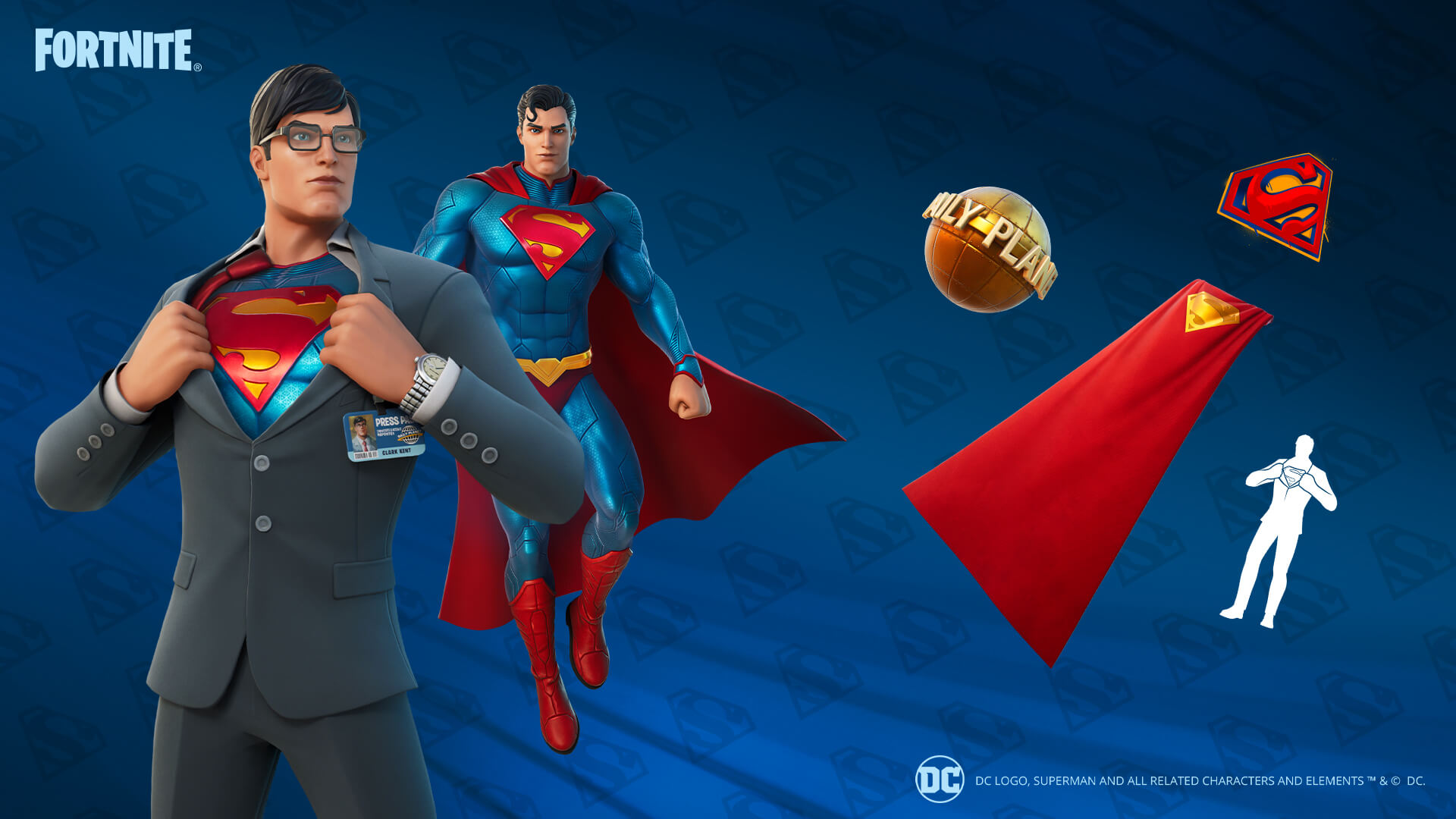 Fortnite Superman Items