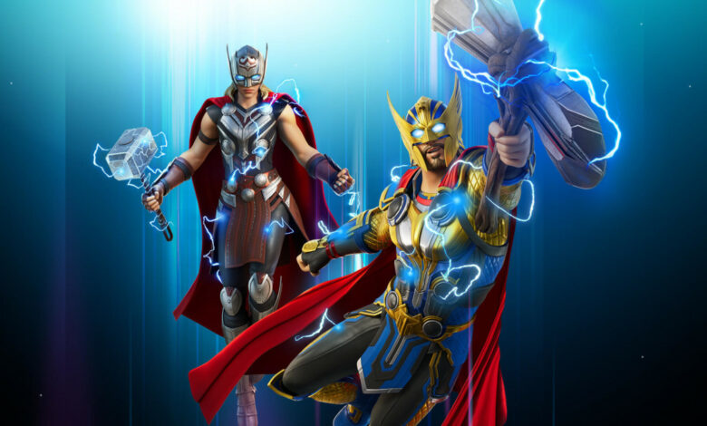 Fortnite Thor Odinson e a Poderosa Thor