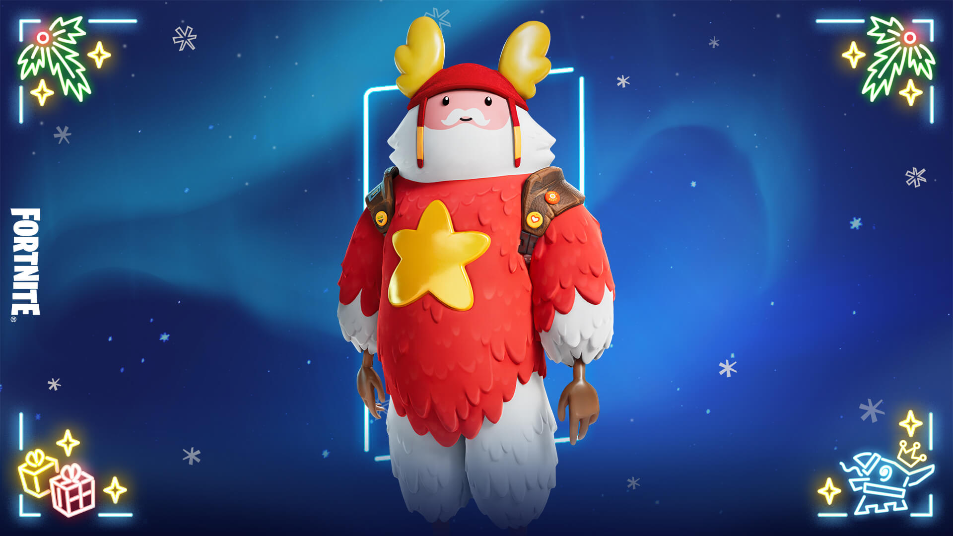 Fortnite Winterfest Guff Gringle Outfit