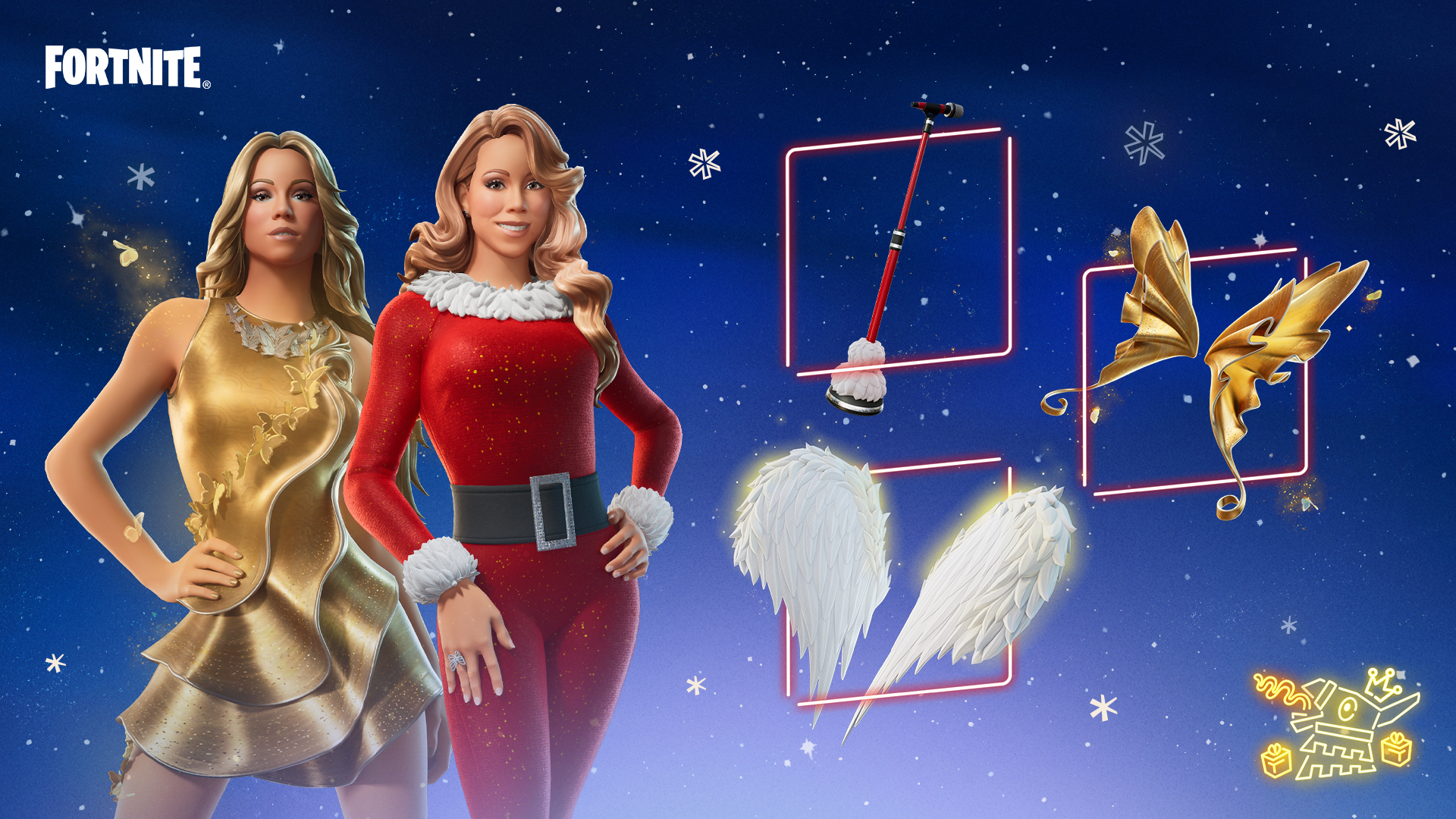 Fortnite Winterfest Mariah Carey